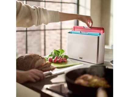 Schneidebrett FOLIO ICON 60219 34 x 24 cm, 4er-Set, Kunststoff, Joseph Joseph