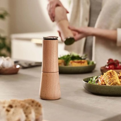 Salzmühle MILLTOP WOOD 20191 19 cm, braun, Holz, Joseph Joseph