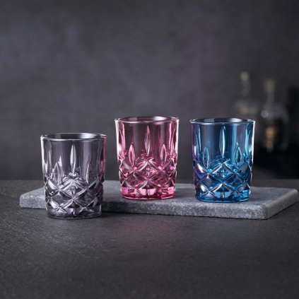 Schnapsglas NOBLESSE VINTAGE COLOR S 55 ml, 3er-Set, Nachtmann