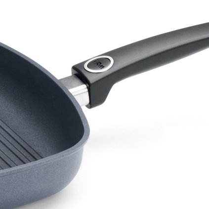 Grillpfanne DIAMOND LITE 28 x 28 cm, für Induktion, Titan, WOLL