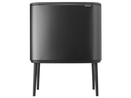 Touch Mülleimer BO TOUCH BIN 3x 11 l, Confident Grey, Stahl, Brabantia