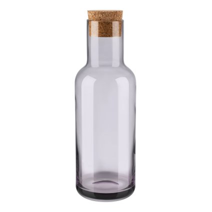 Wasserkaraffe FUUM 1l, mit Deckel, braun, Glas, Blomus