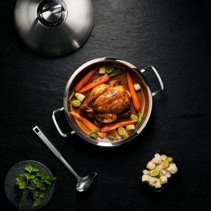 Saucenlöffel ORIGINAL PROFI 29 cm, silber, Edelstahl, Fissler