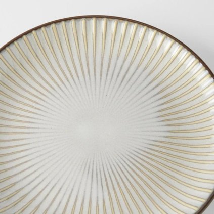 Vorspeisenteller WHITE SENDAN 20,5 cm, weiß, Keramik, MIJ