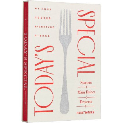 Rezeptbuch TODAY'S SPECIAL, beige, Printworks