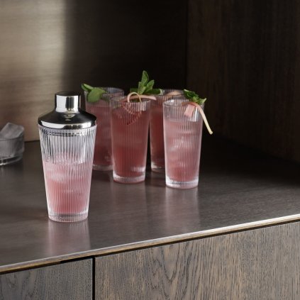 Coctail Shaker PILASTRO 400 ml, klar, Glas, Stelton