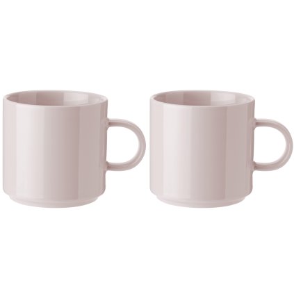 Kaffeetasse 200 ml, 2er-Set, Lavendel, Steingut, Stelton