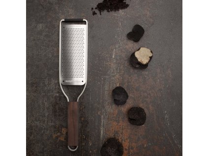 Handreibe fein MASTER, Walnussgriff, Microplane