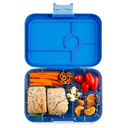 Lunchbox TAPAS XL 5 1 l, Türkis / Jungle, Kunststoff, Yumbox