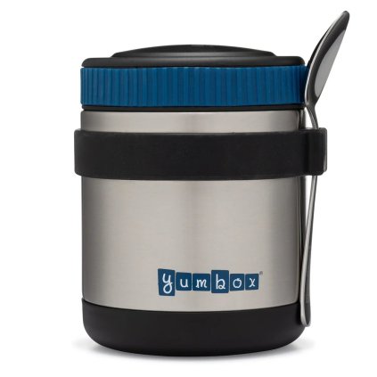 Lunchbox ZUPPA 415 ml, schwarz, Edelstahl, Yumbox