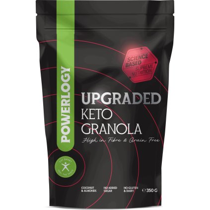 Granola UPGRADED 350 g, Keto, Powerlogy