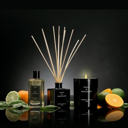 Raumduft Diffuser BASIL & MANDARIN 100 ml, Cereria Mollá