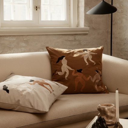 Deko Kissen FREE 50 x 50 cm, baumwolle, fest LIVING