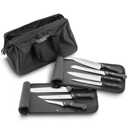 Messertransporttasche 47 cm, schwarz, nylon, Lion Sabatier