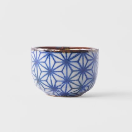 Sake Becher STARBURST 30 ml, blau, keramik, MIJ