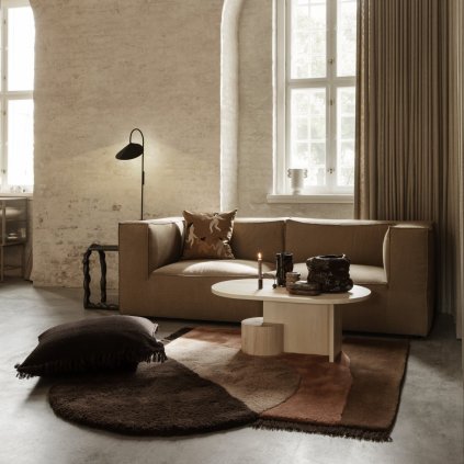 Wandlampe ARUM 26 cm, schwarz, aluminium, fest LIVING