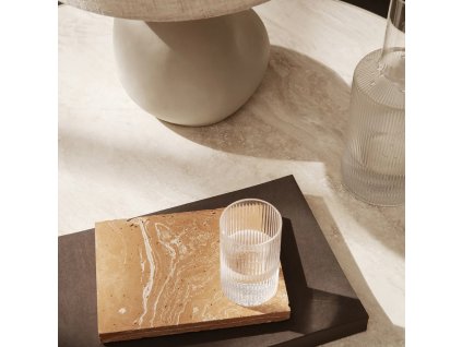 Deckel für Karaffe RIPPLE 9 cm, klar, glas, fest LIVING