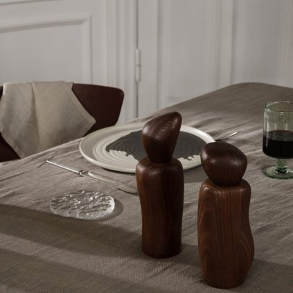 Salz- oder Pfeffermühle CAIRN 21 cm, braun, holz, fest LIVING