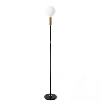 Stehleuchte POISE 170 cm, schwarz, stahl, Tala