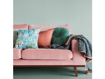 Deko Kissen MANDARIN 40 cm, grün, polyester, KAAT Amsterdam