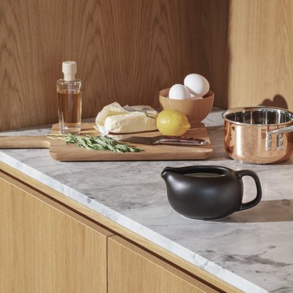 Sauciere NORDIC KITCHEN 400 ml, schwarz, steingut, Eva Solo