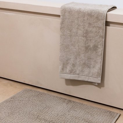 Badetuch FLORENCE 70 x 140 cm, Anthrazit, baumwolle, Clarysse