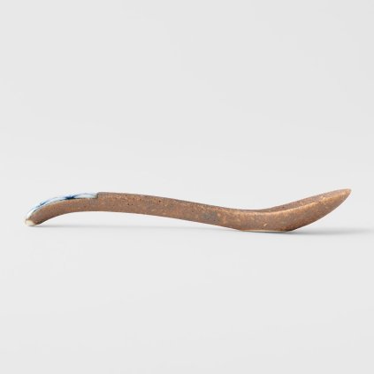 Esslöffel ASANOHA 12,5 cm, blau, keramik, MIJ