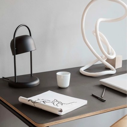 Tischlampe KAI 40 cm, schwarz, stahl, Eva Solo