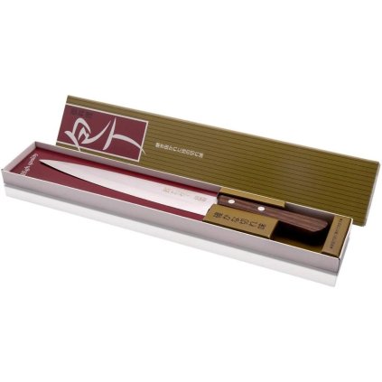 Schneidemesser KANETSUGU MIYABI ISSIN 21 cm, braun, Dellinger