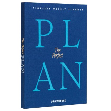 Planer THE PERFECT PLAN, blau, Printworks