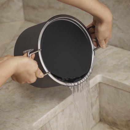 EVA-Tropfdeckel TRIO 16 cm, edelstahl / silikon, Eva Solo