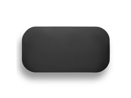 Serviertablett-Einsatz 40 x 21, schwarz, silikon, Eva Solo