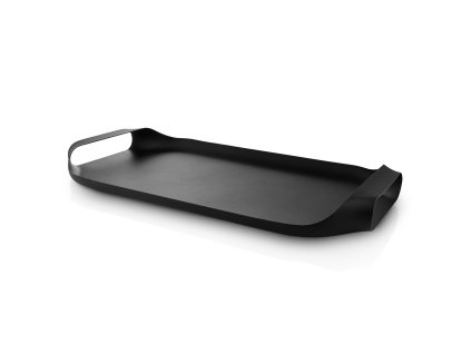 Serviertablett 43 x 25, schwarz, edelstahl, Eva Solo