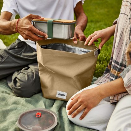 Lunchbag 6,7 l, ton, Black+Blum