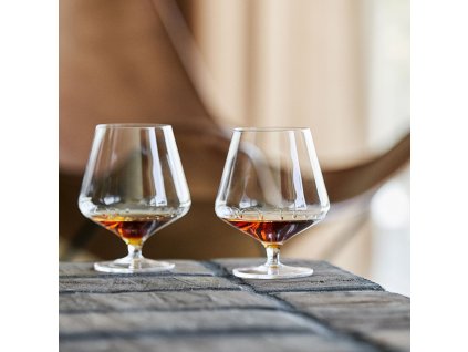 Cognac Glas ROCKS 450 ml, set à 2 st, klar, glas, Zone Dänemark