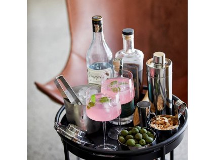 Eiseimer mit Eiszange ROCKS 1 l, silber, edelstahl, Zone Dänemark