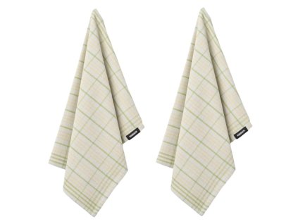 Geschirrtuch ORGANIC 45 x 70 cm, set à 2 st, Frostnebel, baumwolle, Humdakin