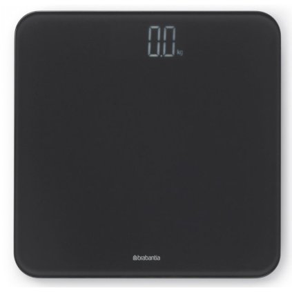 Digitale Personenwaage, dunkelgrau, Brabantia