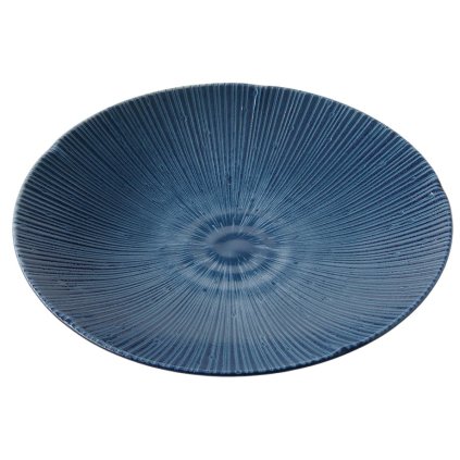 Speiseteller ICE SAPPHIRE 24 cm, blau, keramik, MIJ