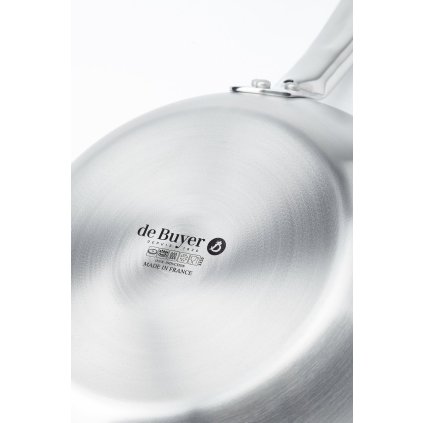 Wok ALCHIMY 32 cm, 4,7 l, Edelstahl, de Buyer
