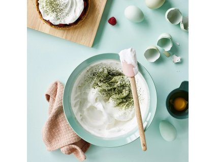 Teigschaber EASY 24 cm, braun, holz / silikon, RIG-TIG