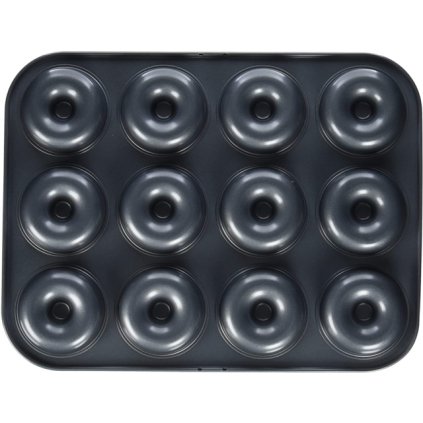 Blechform für 12 Donuts, Stahl, de Buyer