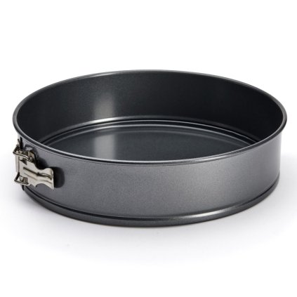 Springform 28 cm, grau, stahl, de Buyer