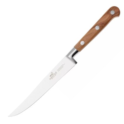 Steakmesser IDEAL PROVENCAO 13 cm, Edelstahlnieten, braun, Lion Sabatier