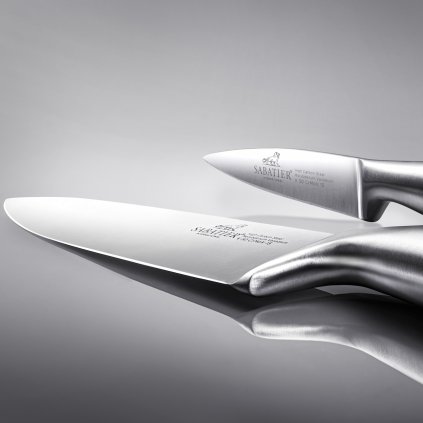 Brotmesser UMRISS 20 cm, silber, Lion Sabatier