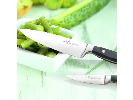 Chefmesser PLUTON 15 cm, Edelstahlnieten, schwarz, Lion Sabatier