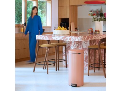 Tretmülleimer NEWICON 30 l, warm kupfer, stahl, Brabantia