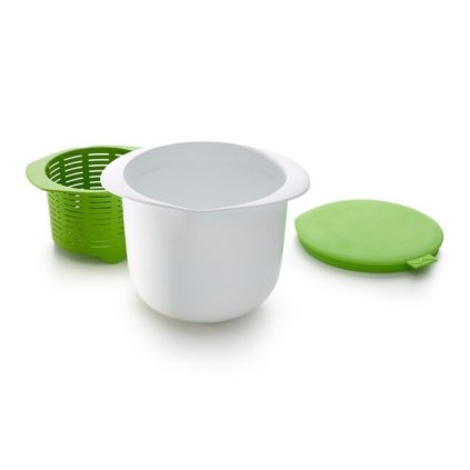 Käsemacher 14 cm, weiß, kunststoff, Lékué