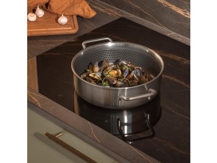 Sautépfanne MULTI MOSAIC 24 cm, silber, edelstahl, Eva Solo