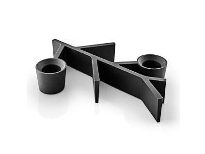 Stabkerzenhalter TWIG 18 x 12 cm, schwarz, aluminium, Eva Solo